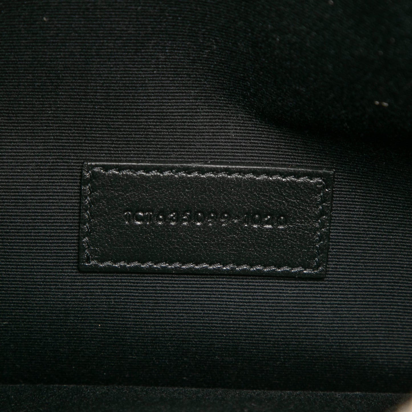Saint Laurent Leather Zip Clutch