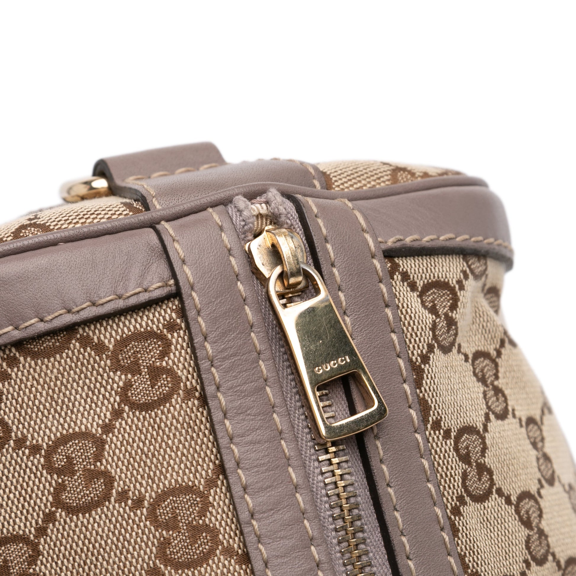 Gucci Medium GG Canvas Web Joy Boston Bag