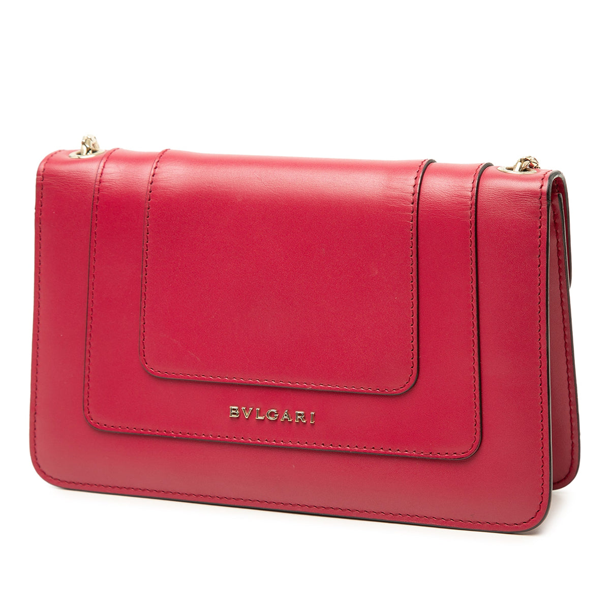 Bvlgari Calfskin Serpenti Forever East West Shoulder Bag