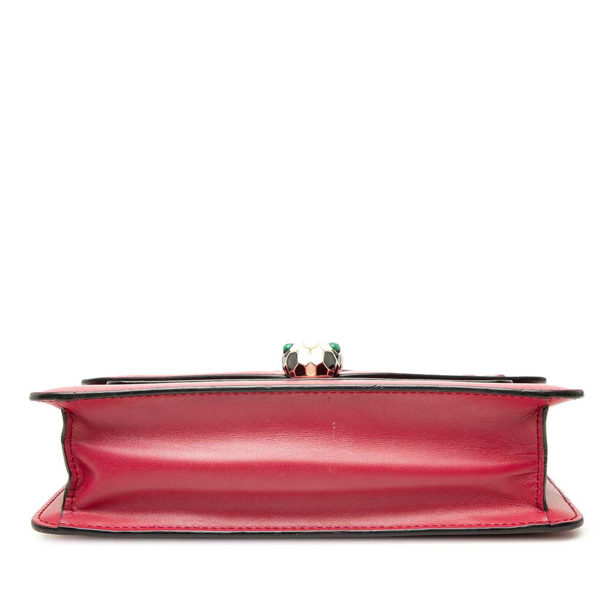 Bvlgari Calfskin Serpenti Forever East West Shoulder Bag