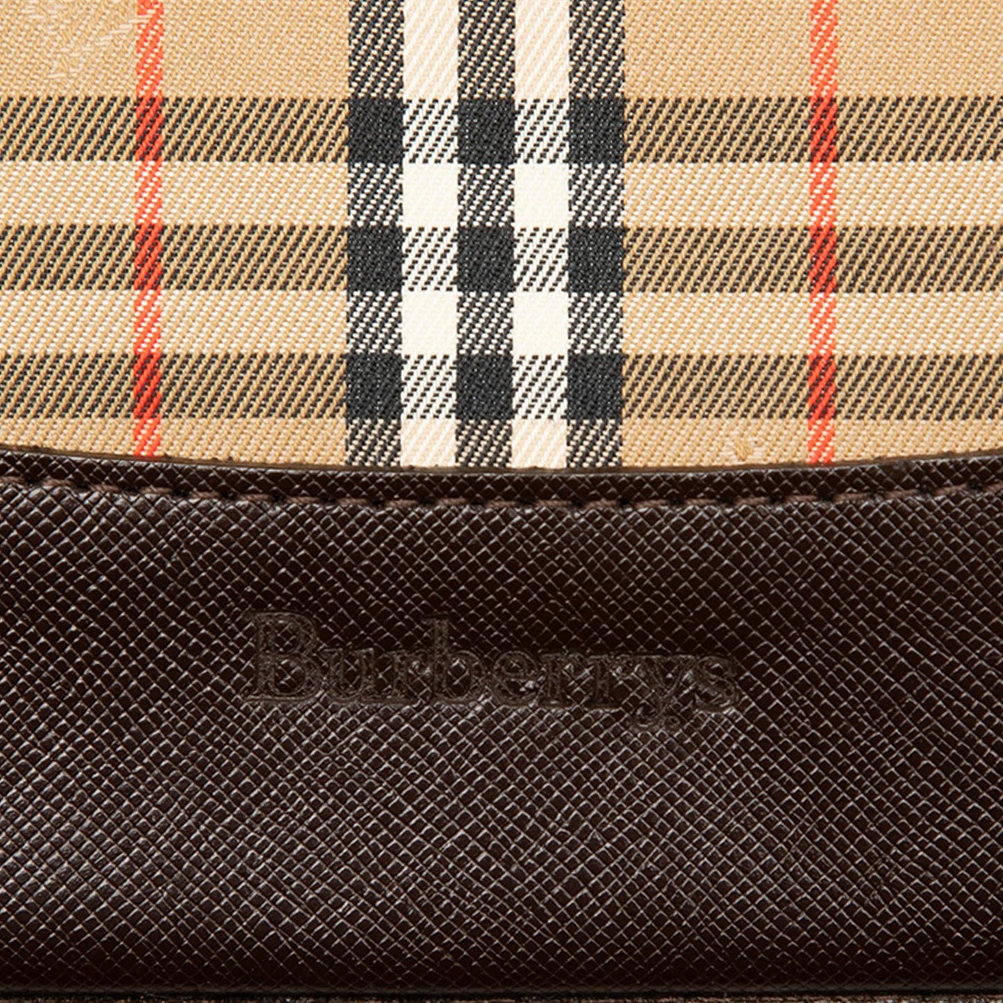 Burberry Haymarket Check Canvas Tote