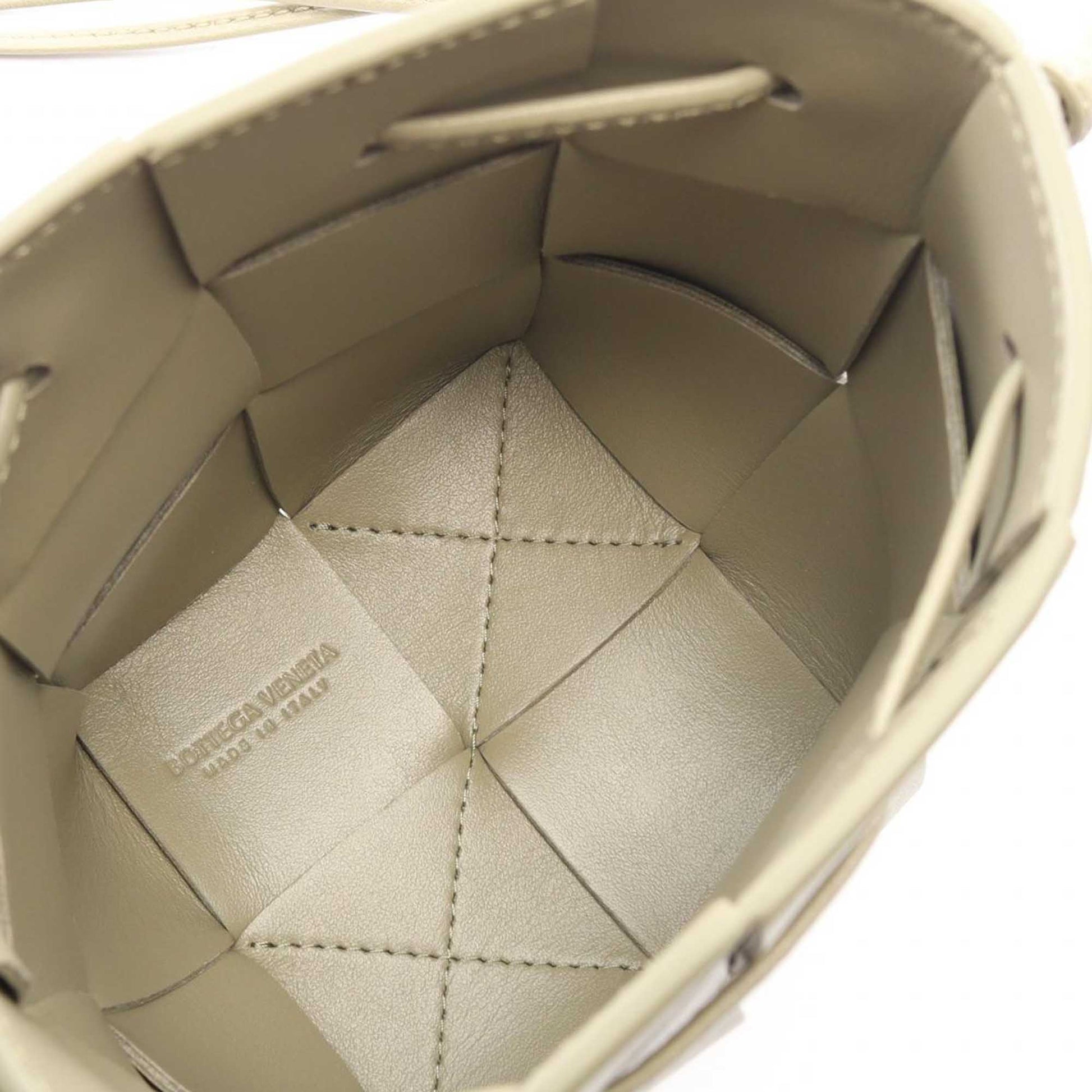 Bottega Veneta Mini Nappa Maxi Intrecciato Cassette Bucket Bag