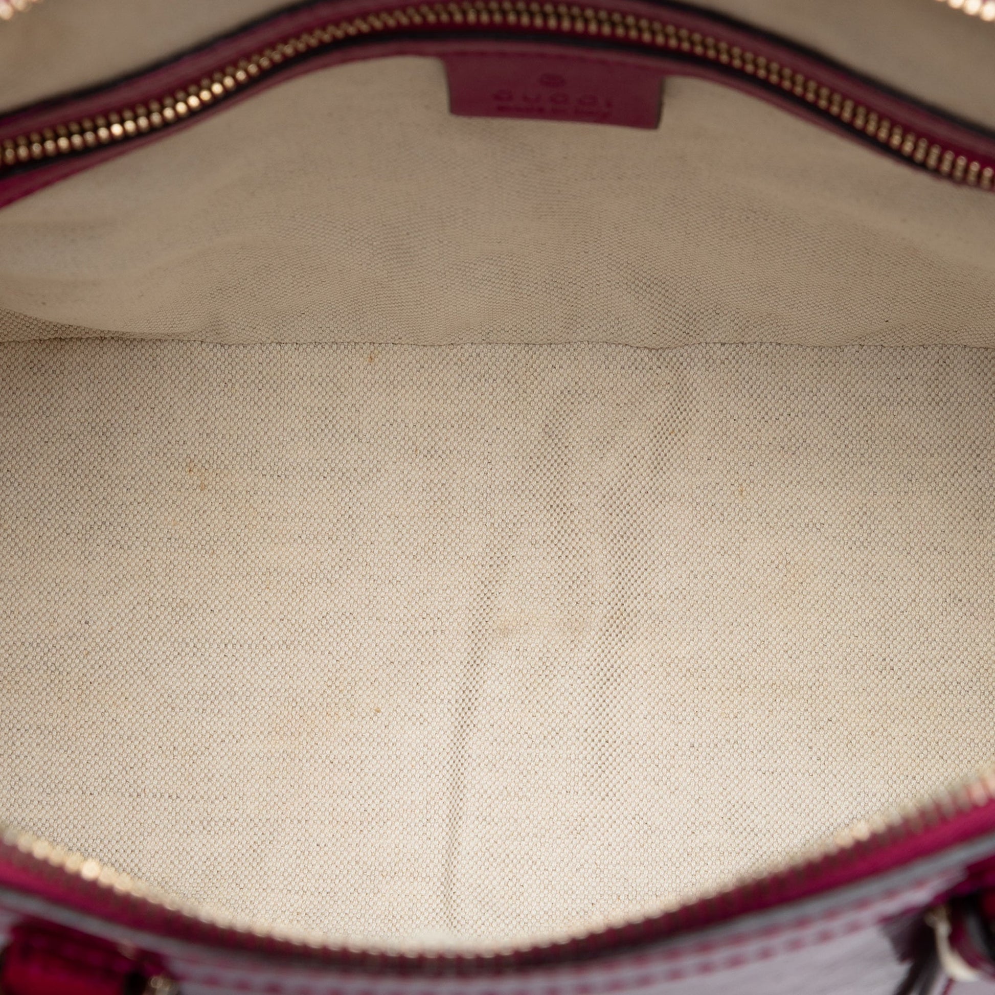 Gucci Small Microguccissima Patent Nice Dome Satchel