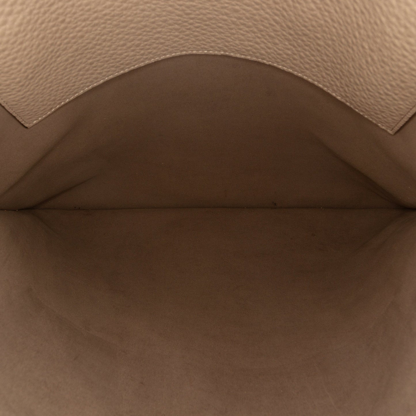 Fendi Sue Tilley Leather Banana Shopper Tote