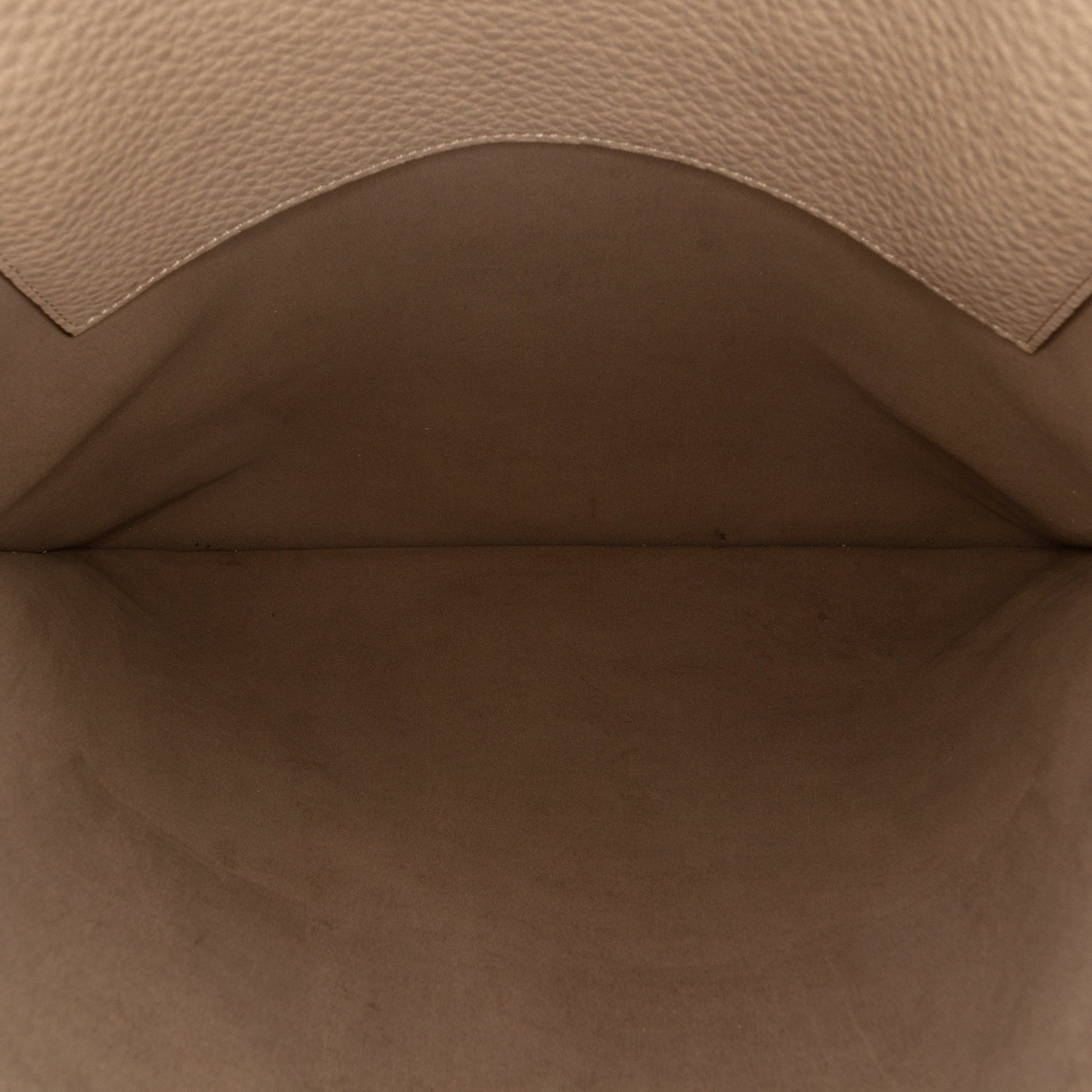 Fendi Sue Tilley Leather Banana Shopper Tote