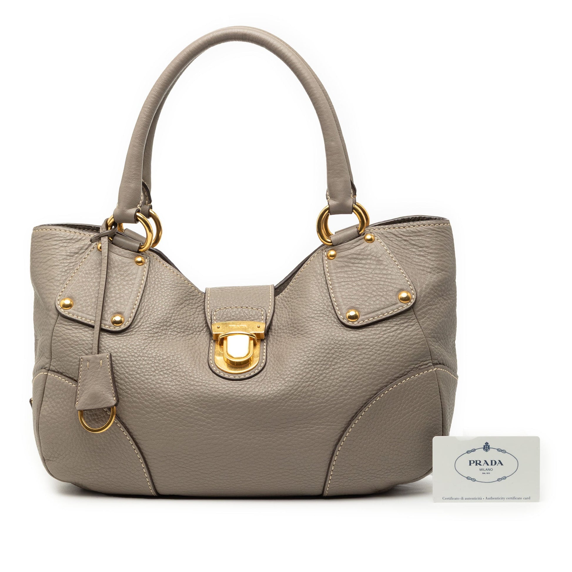 Prada Vitello Daino Shoulder Bag