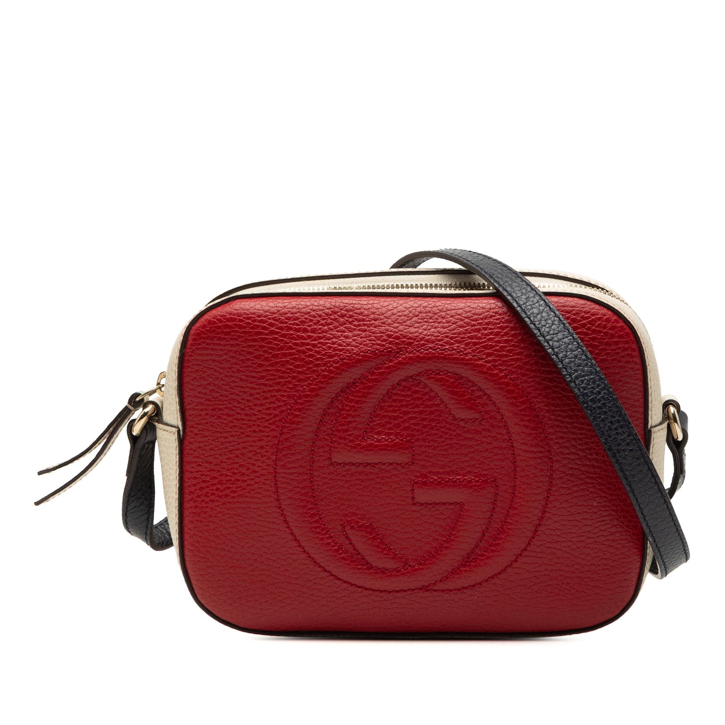 Gucci Small Tricolor Leather Soho Disco Crossbody
