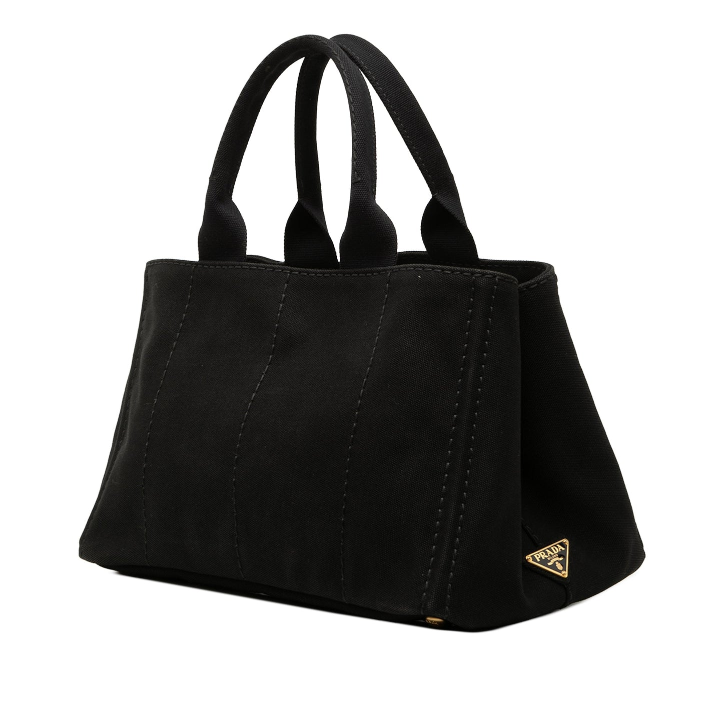Prada Canvas Canapa Logo Tote