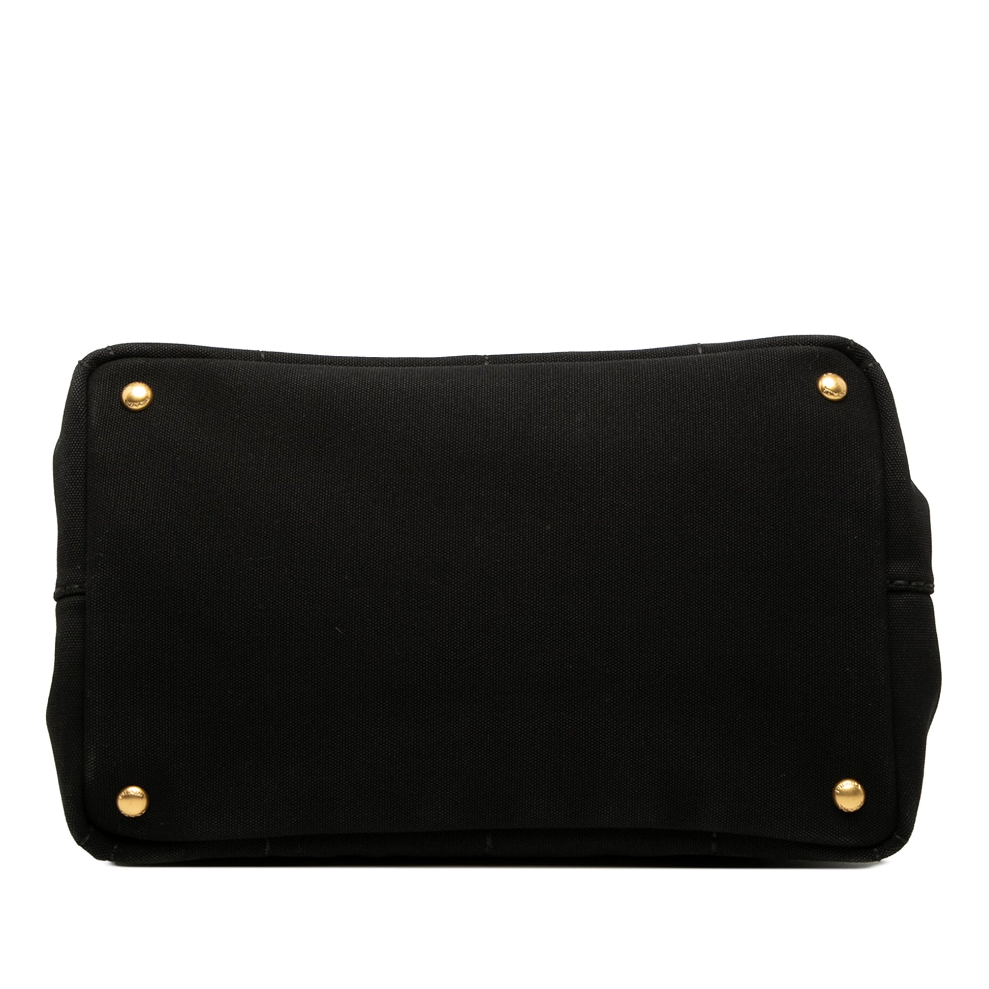 Prada Canvas Canapa Logo Tote