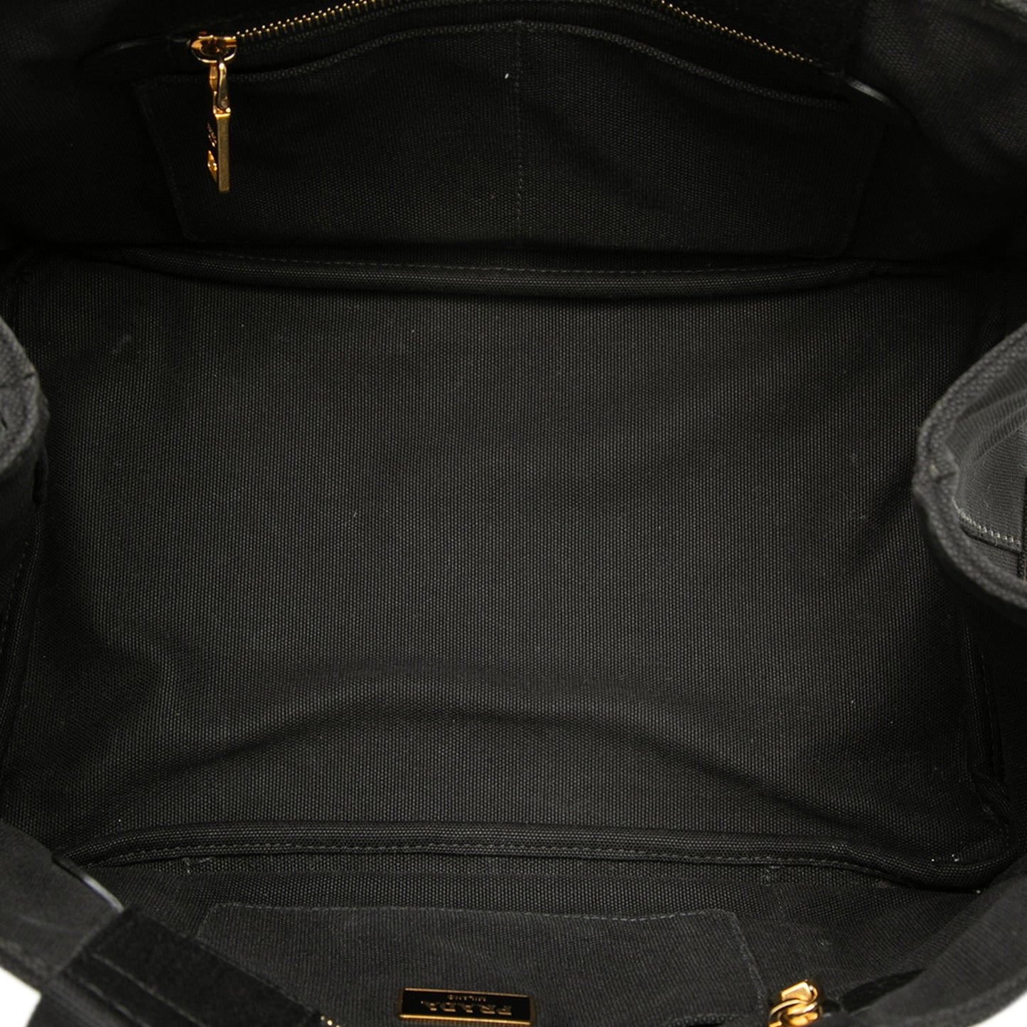 Prada Canvas Canapa Logo Tote