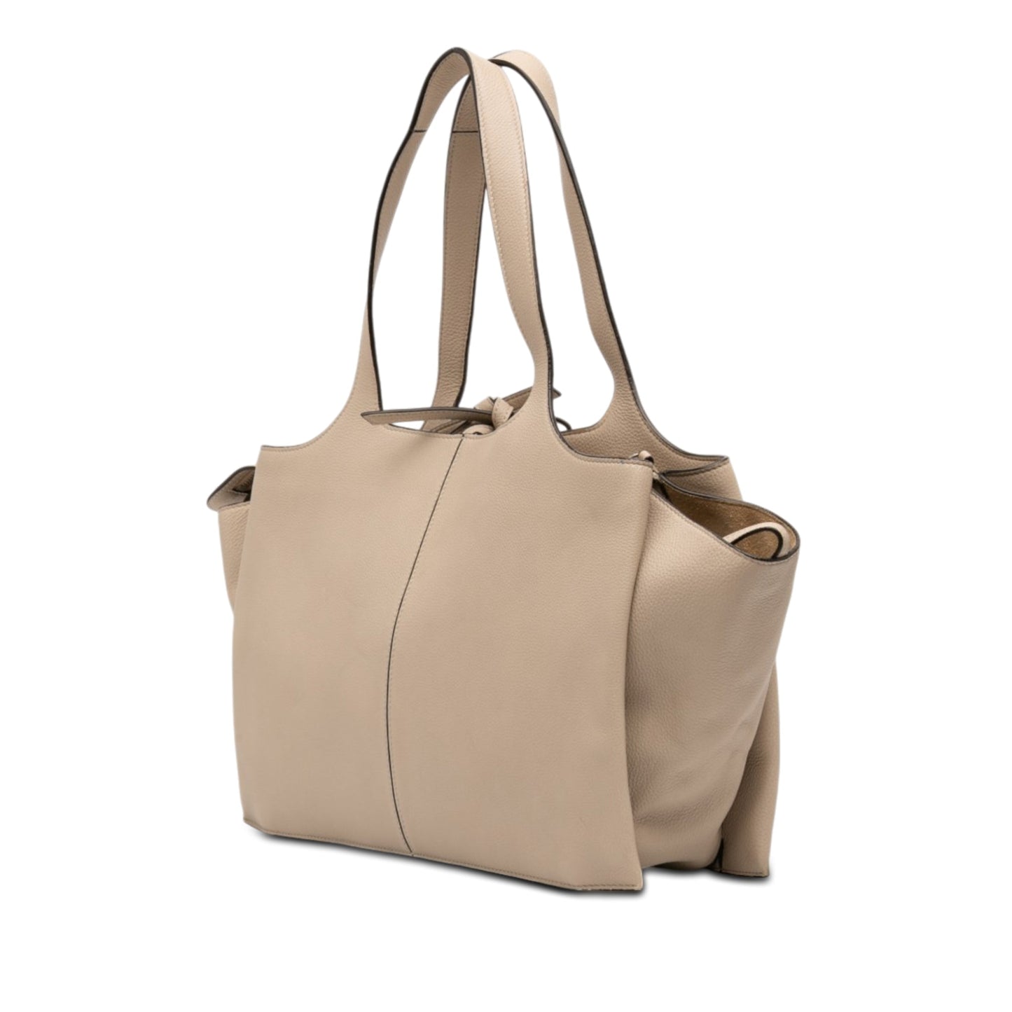 Celine Medium Grained Calfskin Trifold Tote