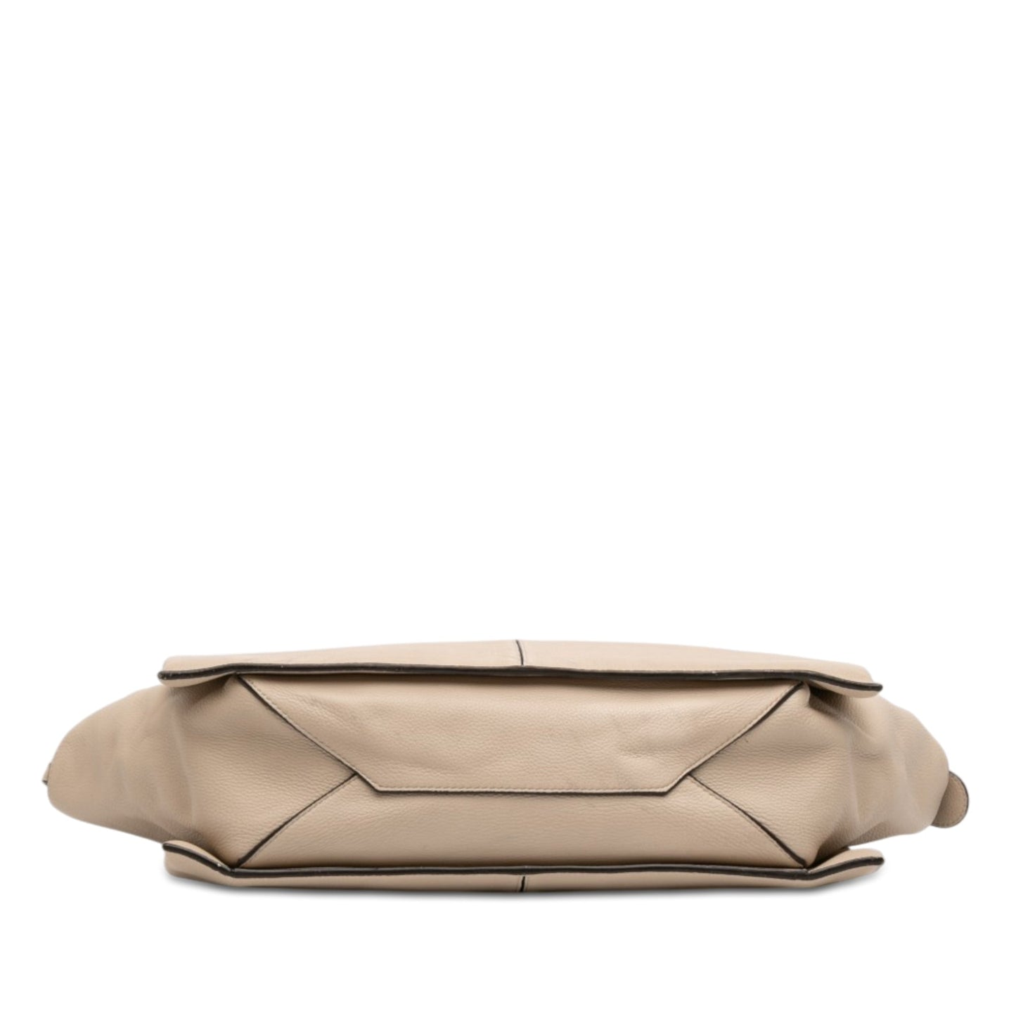 Celine Medium Grained Calfskin Trifold Tote