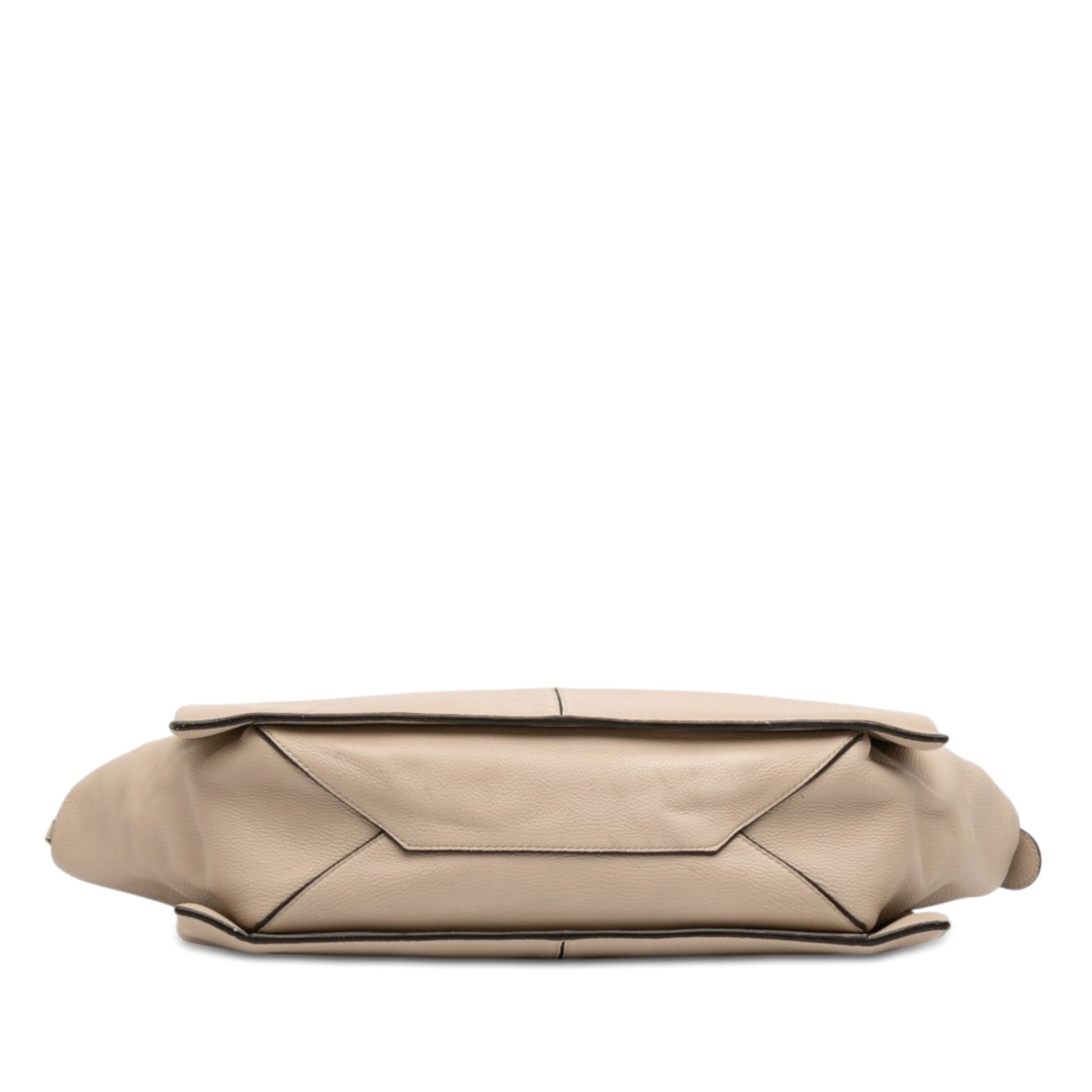 Celine Medium Grained Calfskin Trifold Tote