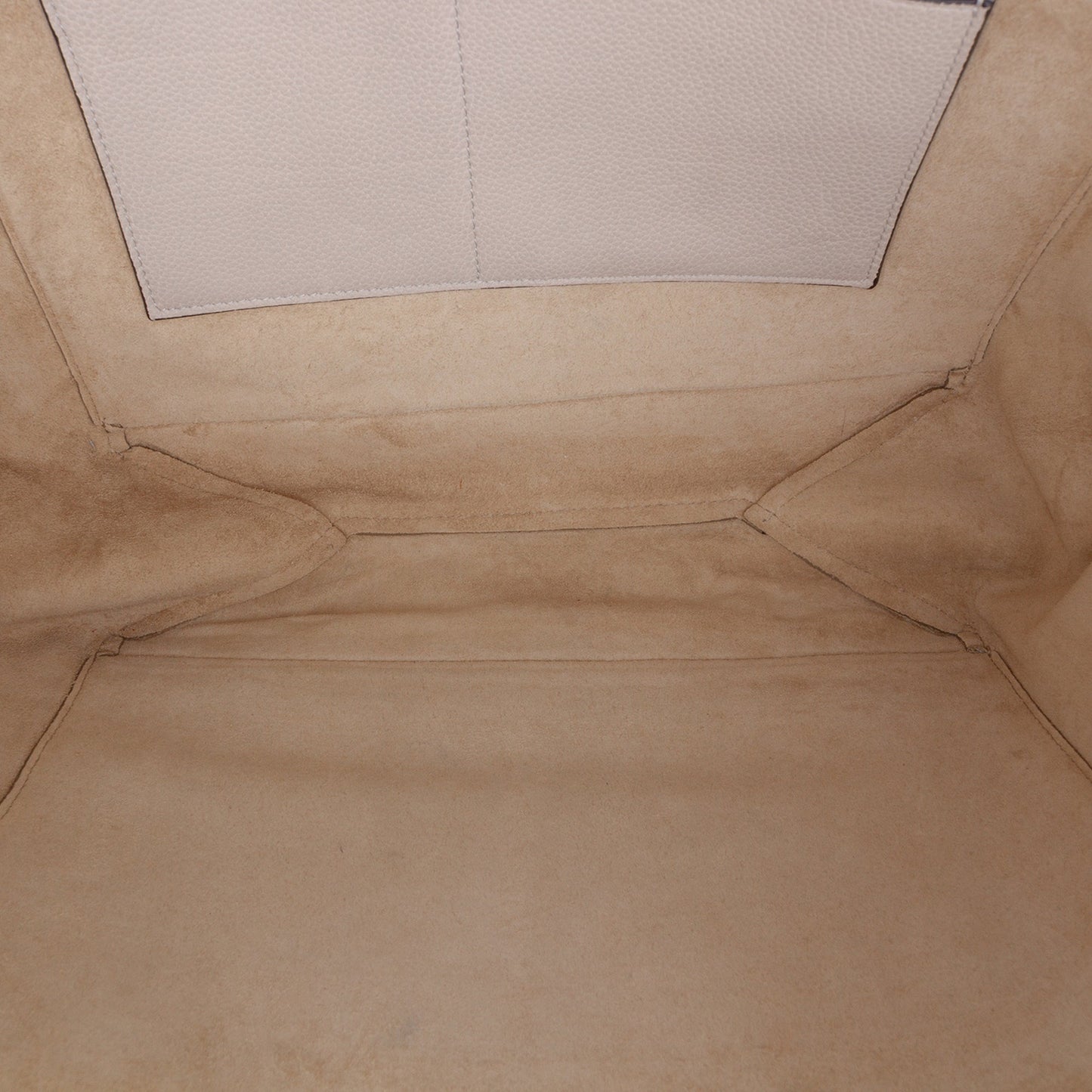 Celine Medium Grained Calfskin Trifold Tote