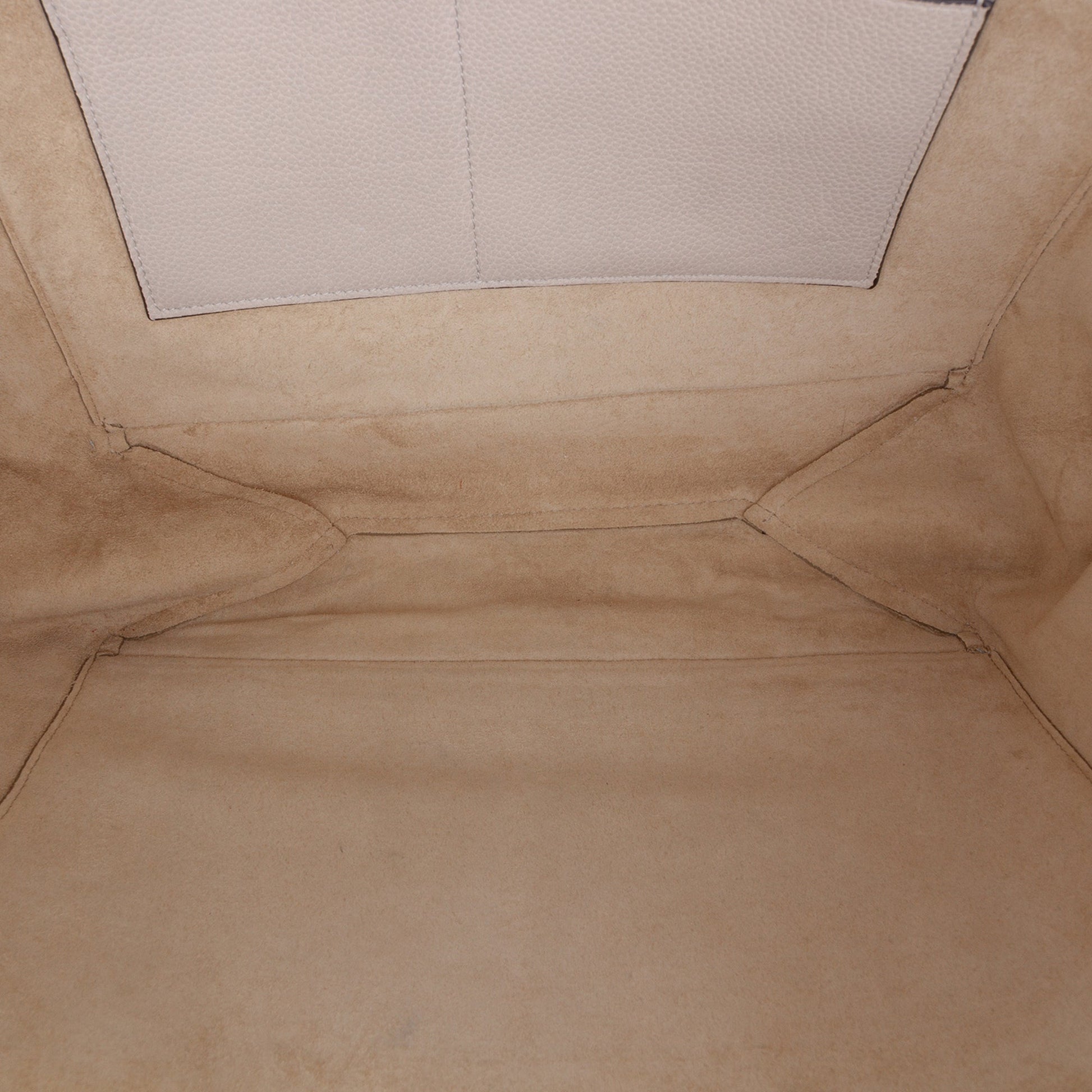 Celine Medium Grained Calfskin Trifold Tote