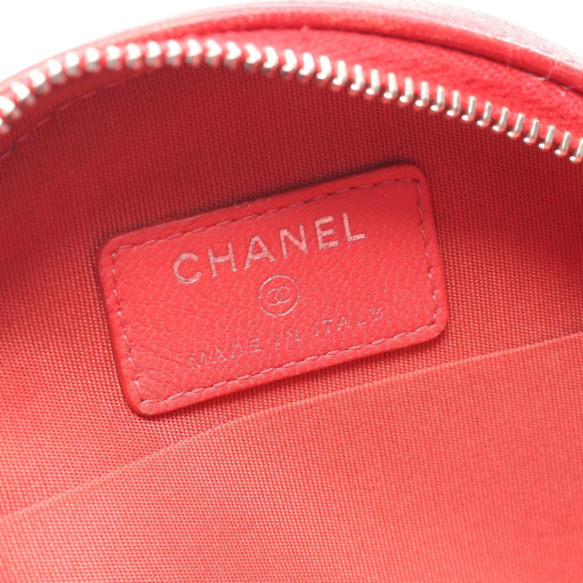 Chanel Lambskin Color Pop CC Round Crossbody