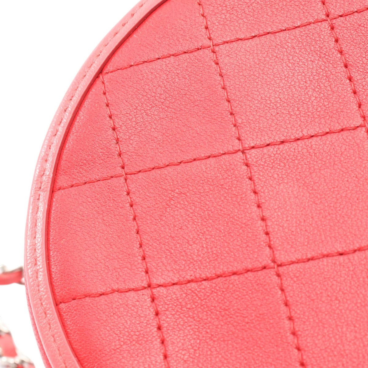 Chanel Lambskin Color Pop CC Round Crossbody