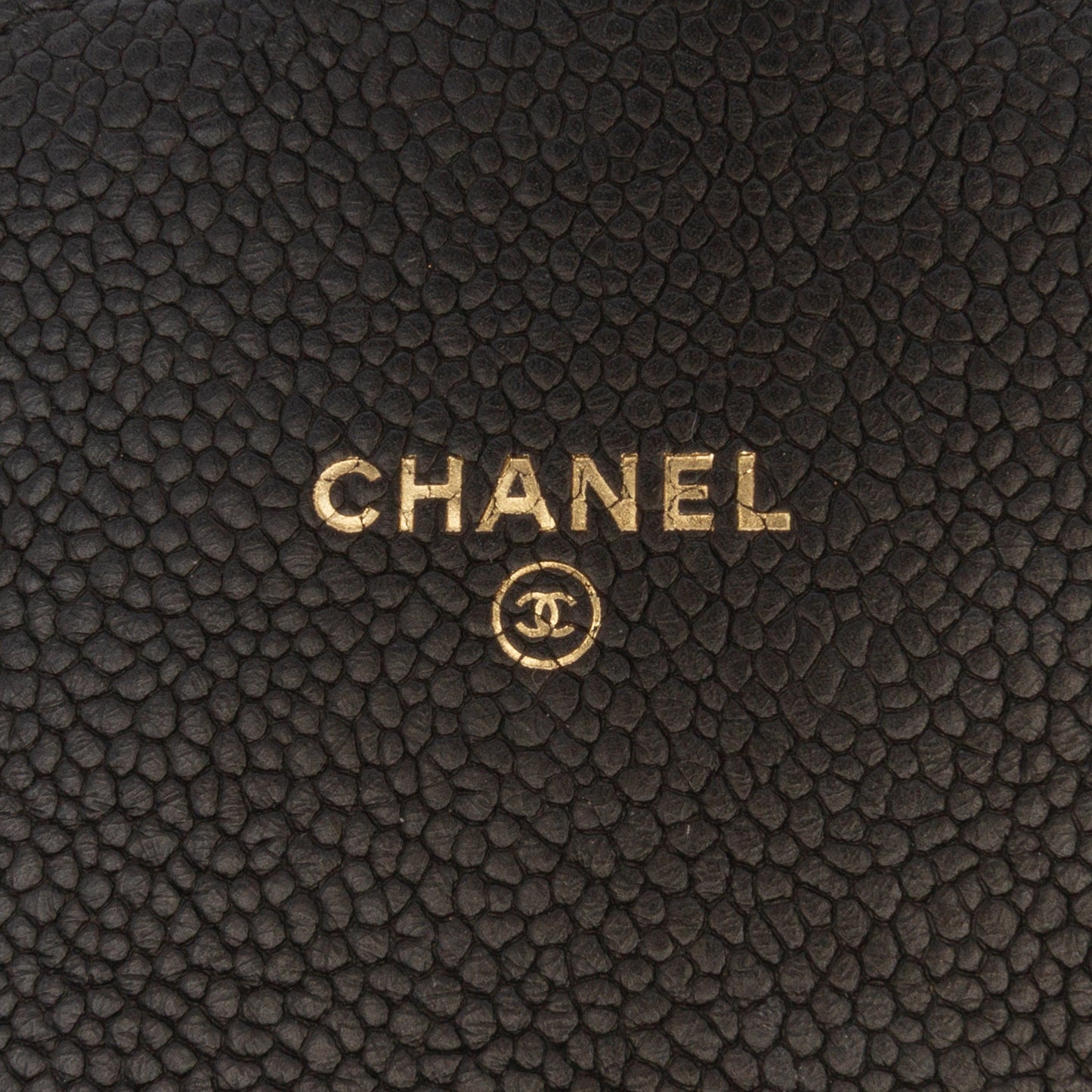 Chanel Paris Cuba Square Quilted Caviar Thread Around Wallet On Chain