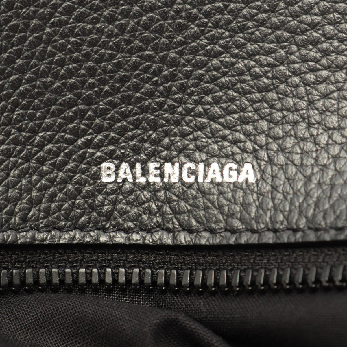 Balenciaga Large Leather Ville Satchel