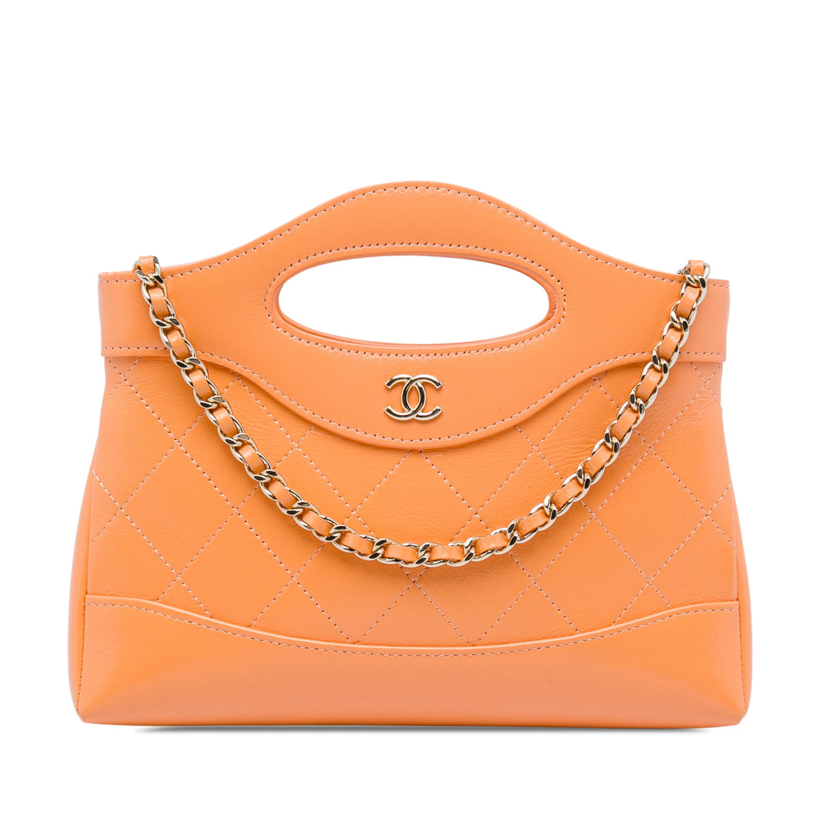 Chanel Nano Shiny Crumpled Calfskin 31 Shopping Bag