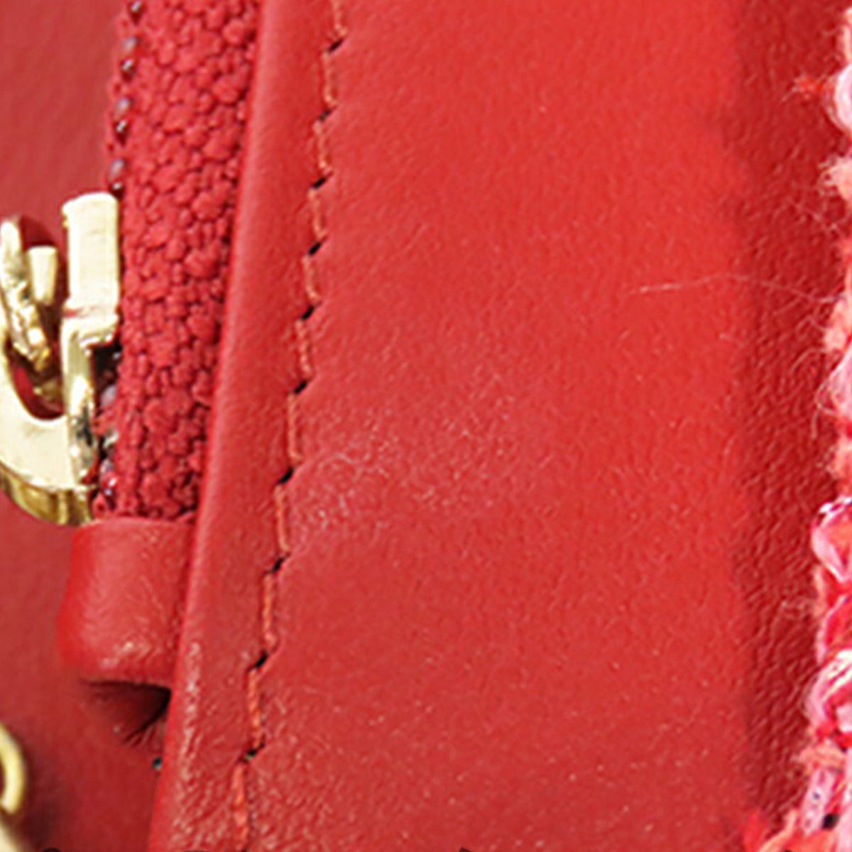 Chanel Quilted Tweed Reissue 2.55 Wallet On Chain