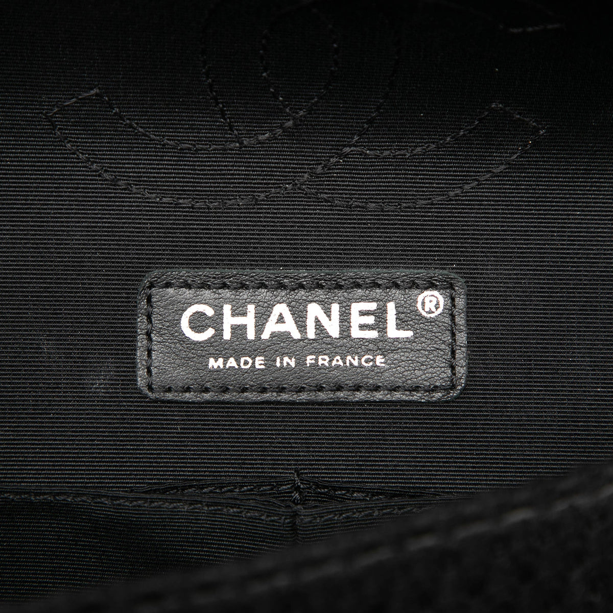 Chanel Paris Shanghai Medium Tweed Strass Embellished Pudong Double Flap — Black