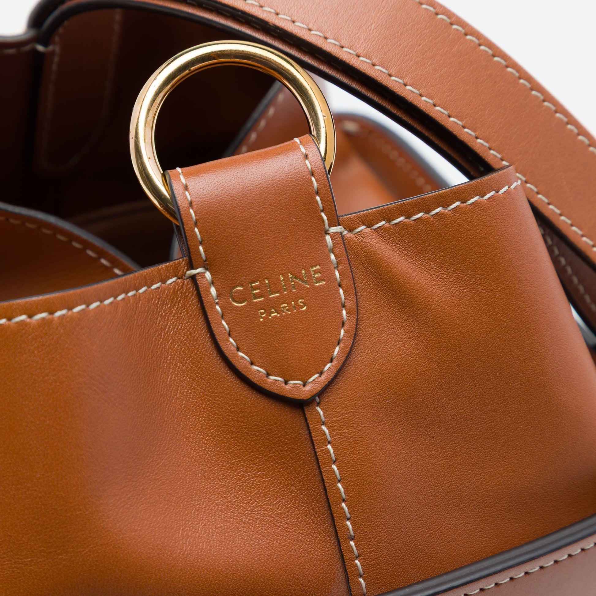 Celine Leather Strap Box Bag