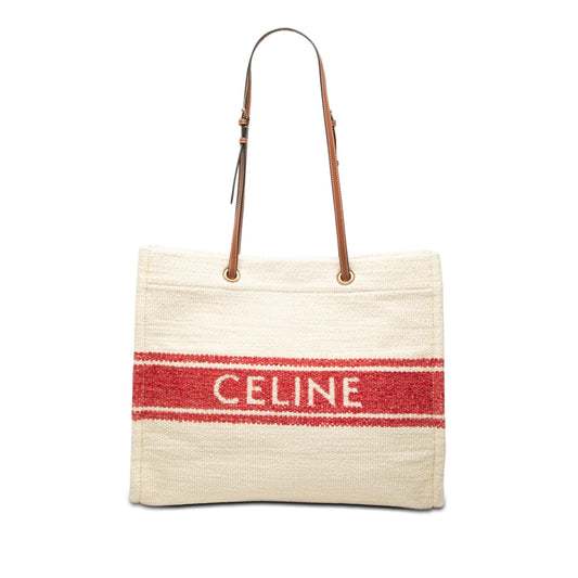 Celine Canvas Plein Soleil Square Cabas Tote