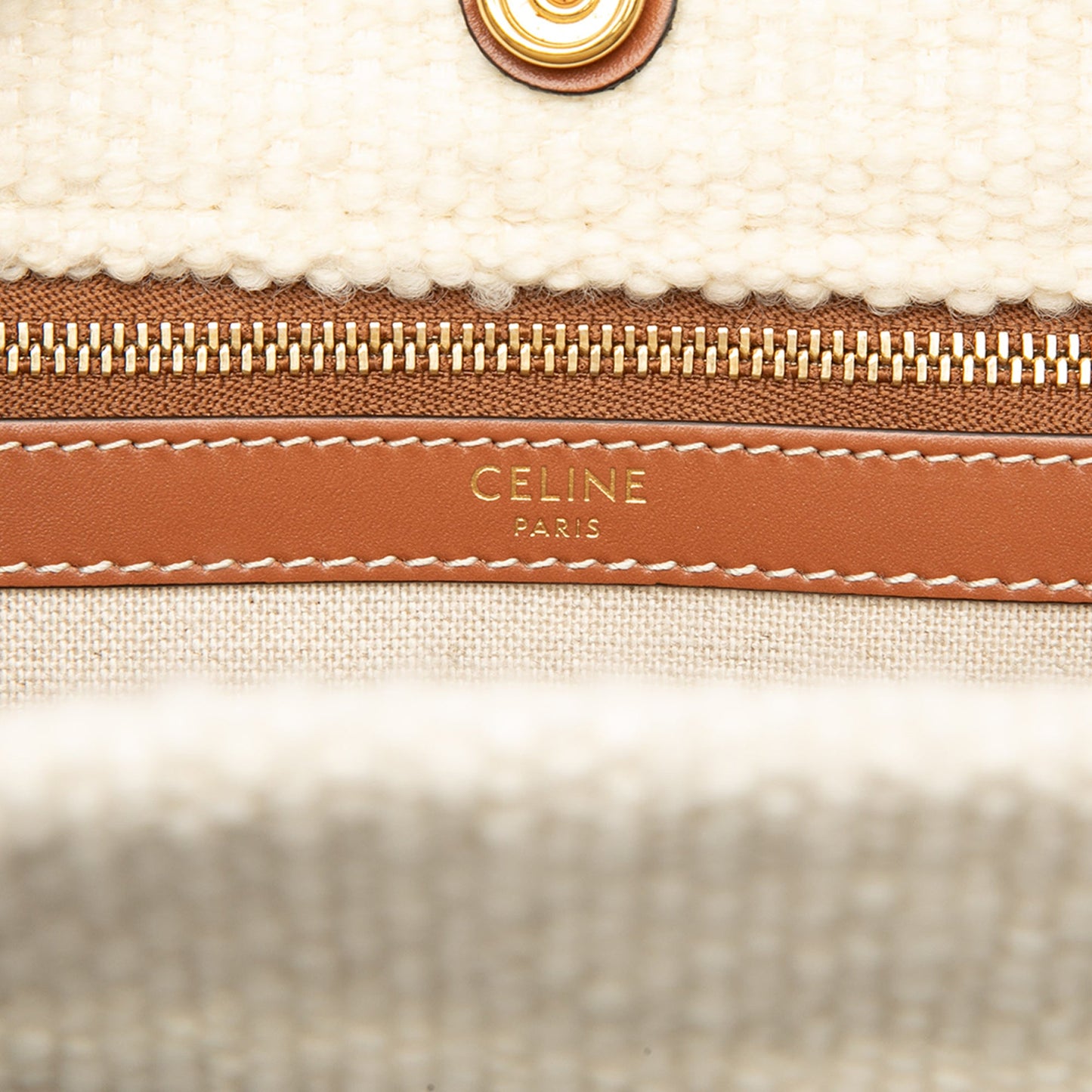 Celine Canvas Plein Soleil Square Cabas Tote