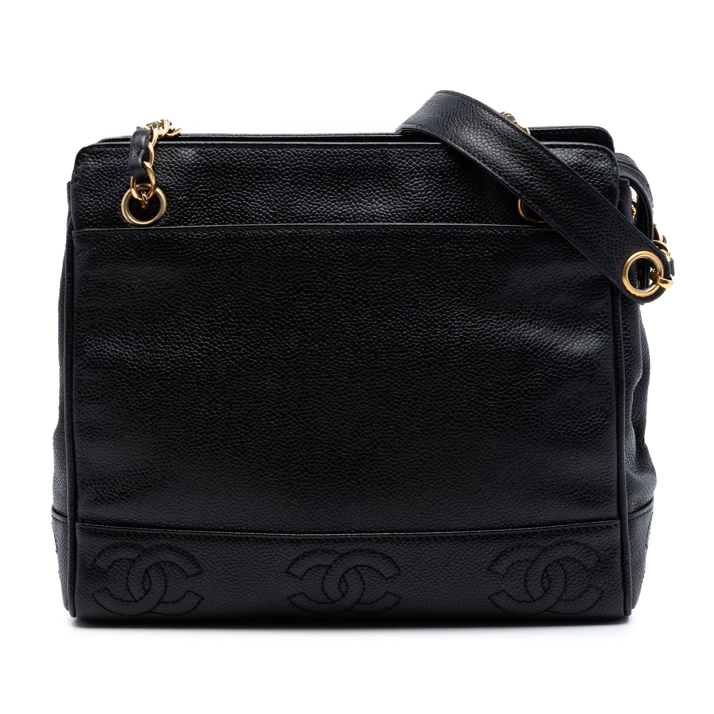 Chanel Triple CC Caviar Tote