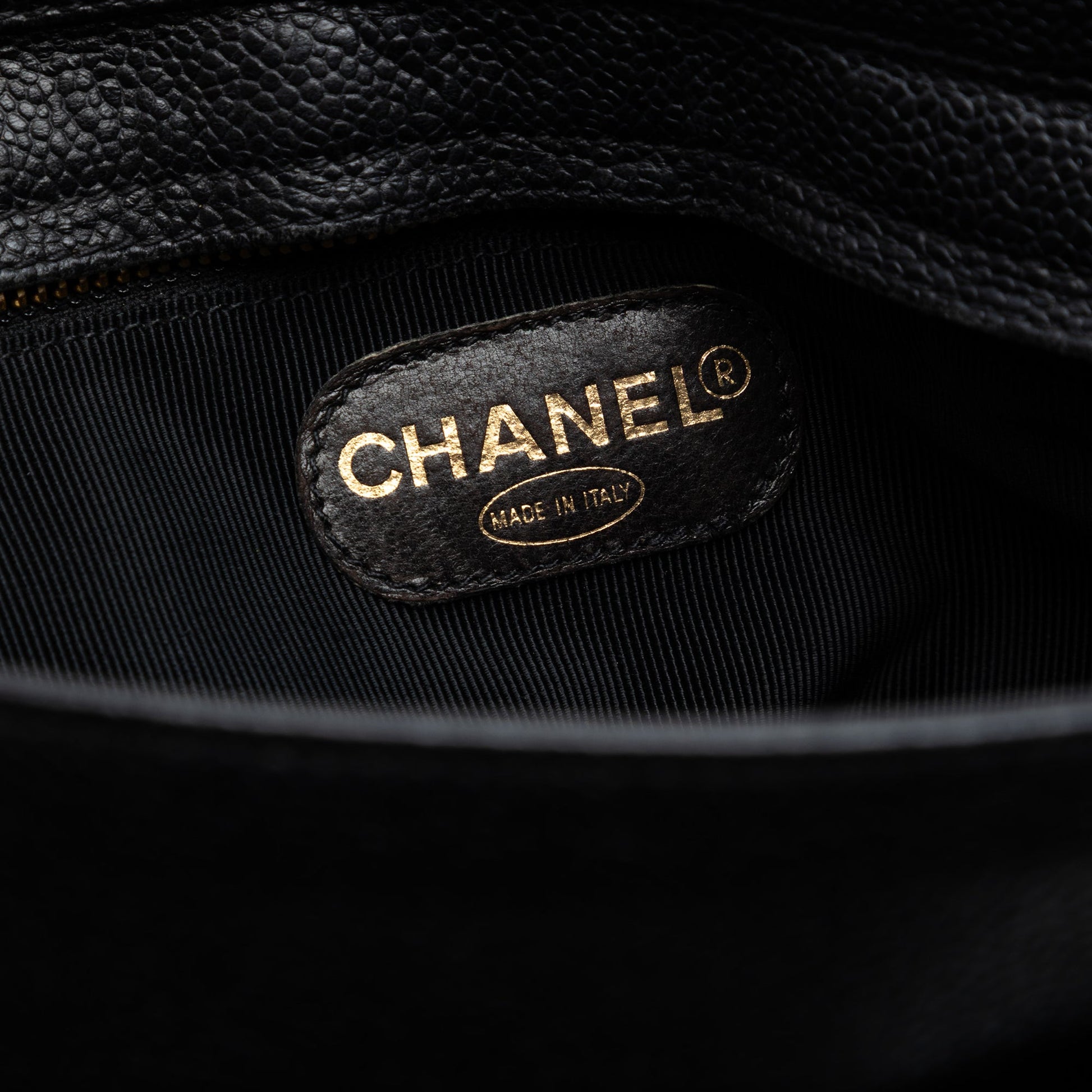 Chanel Triple CC Caviar Tote