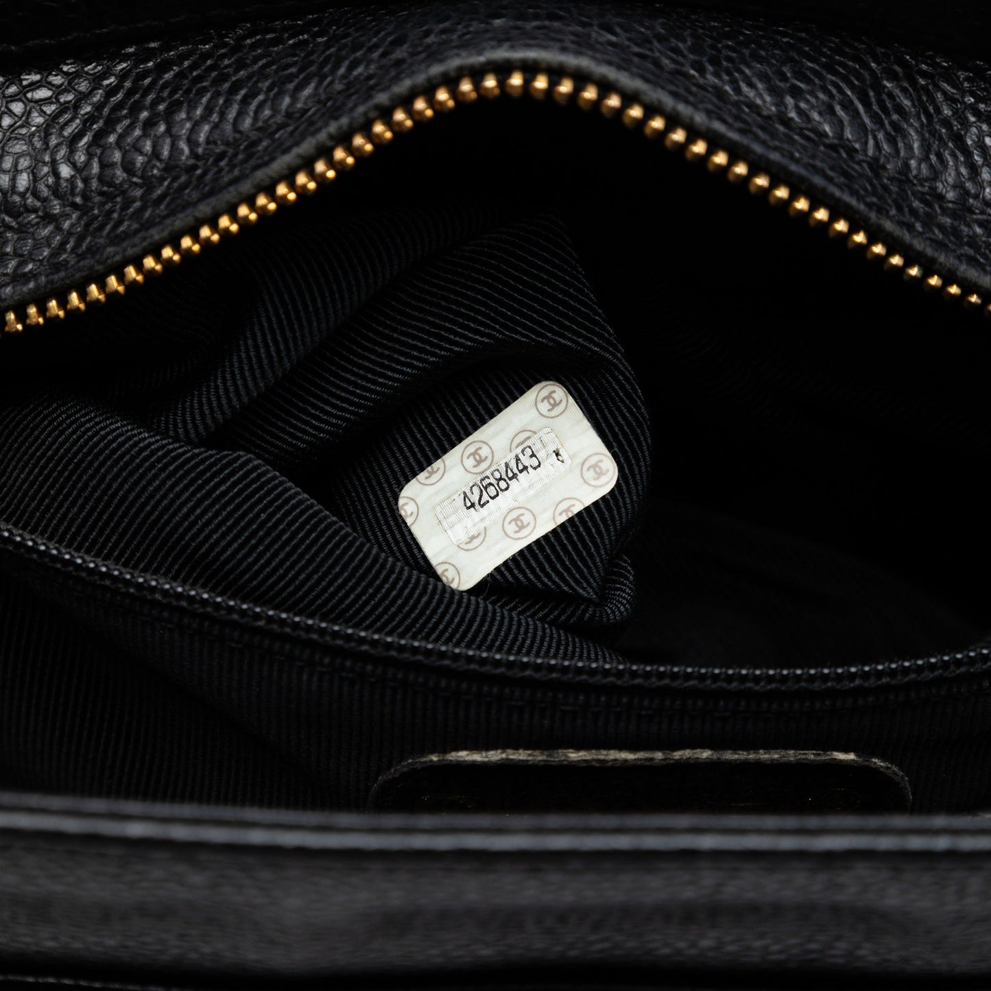 Chanel Triple CC Caviar Tote