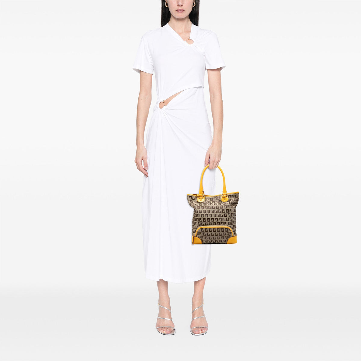 Zucchino Canvas Chef Front Pocket Shopping Tote