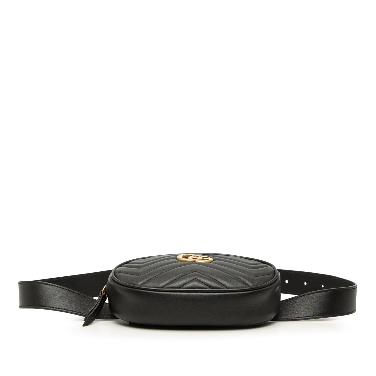 Gucci GG Marmont Matelasse Calfskin Belt Bag