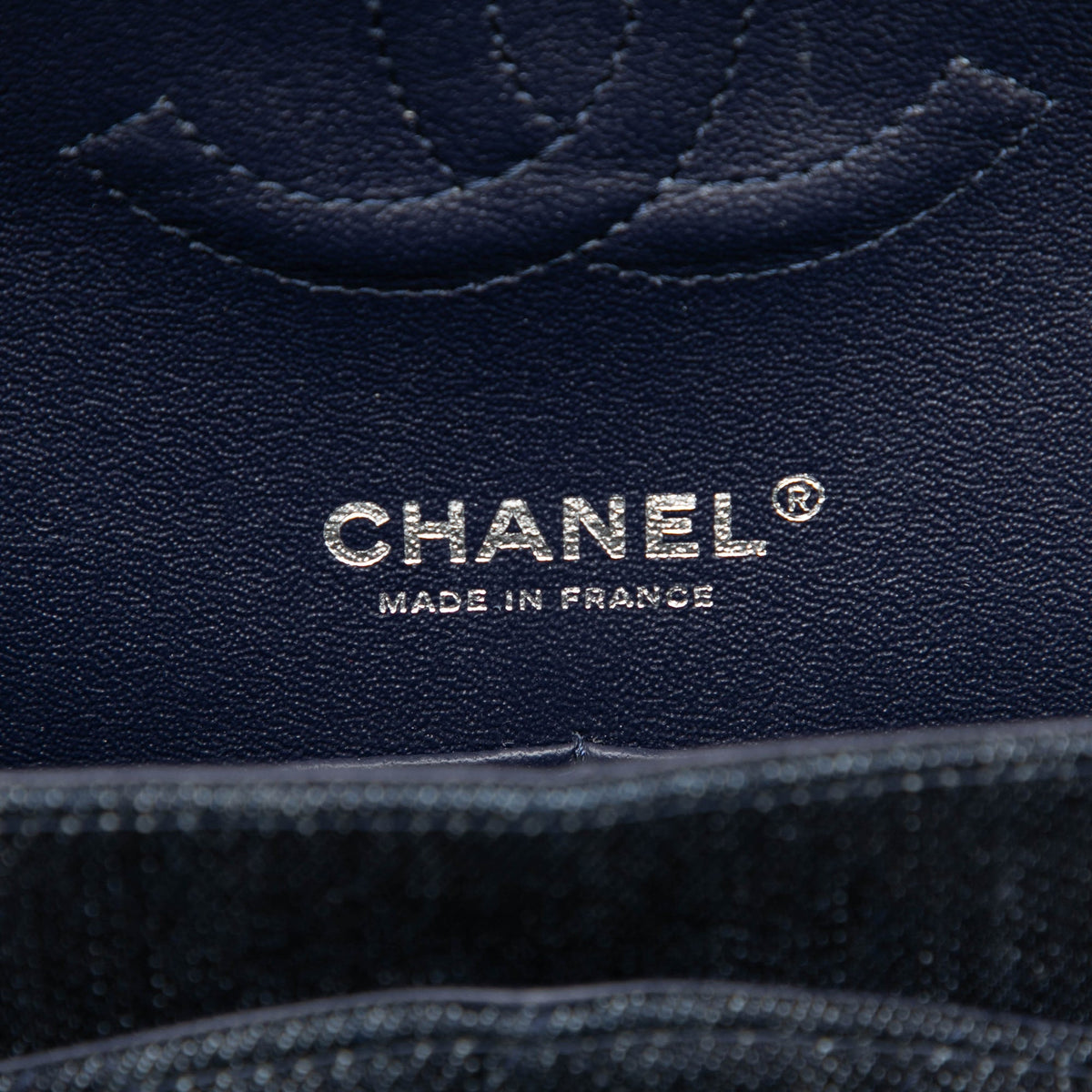 Chanel Medium Classic Strass Embellished Denim Double Flap
