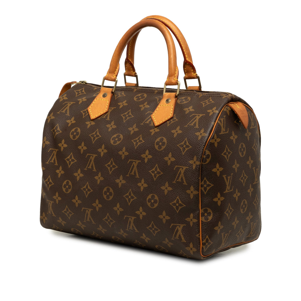Louis Vuitton Monogram Speedy 30 — Brown