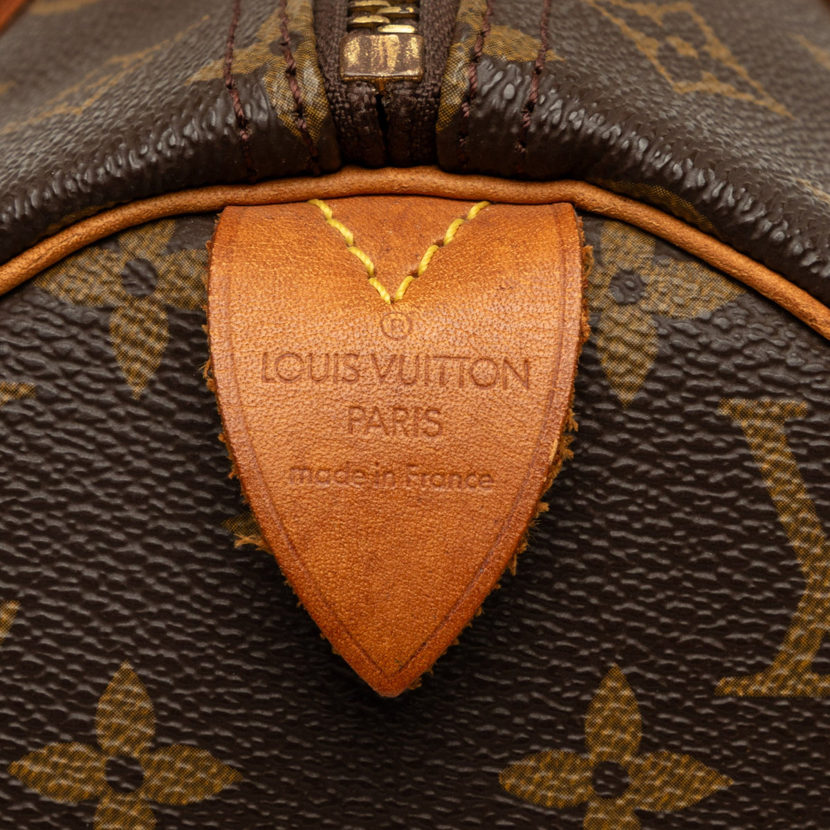 Louis Vuitton Monogram Speedy 30 — Brown