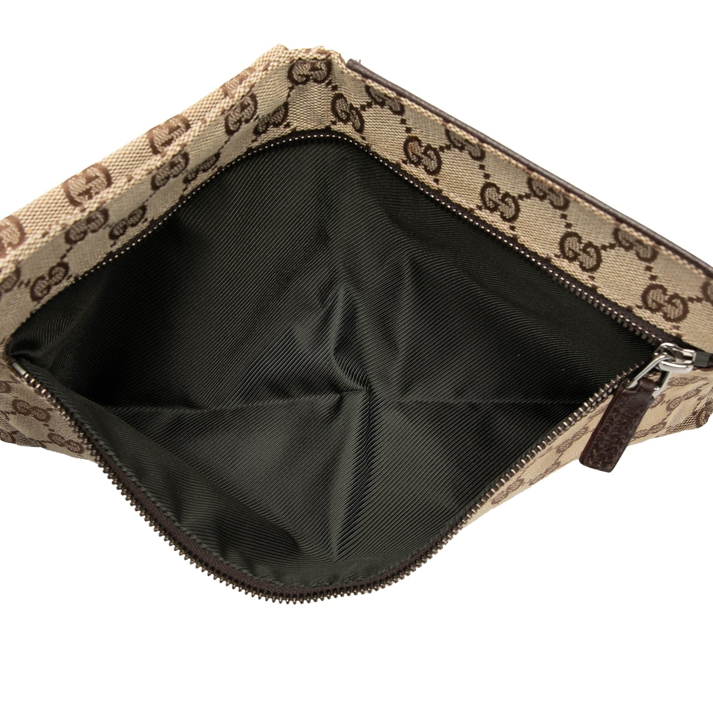 Gucci GG Canvas Double Pocket Belt Bag