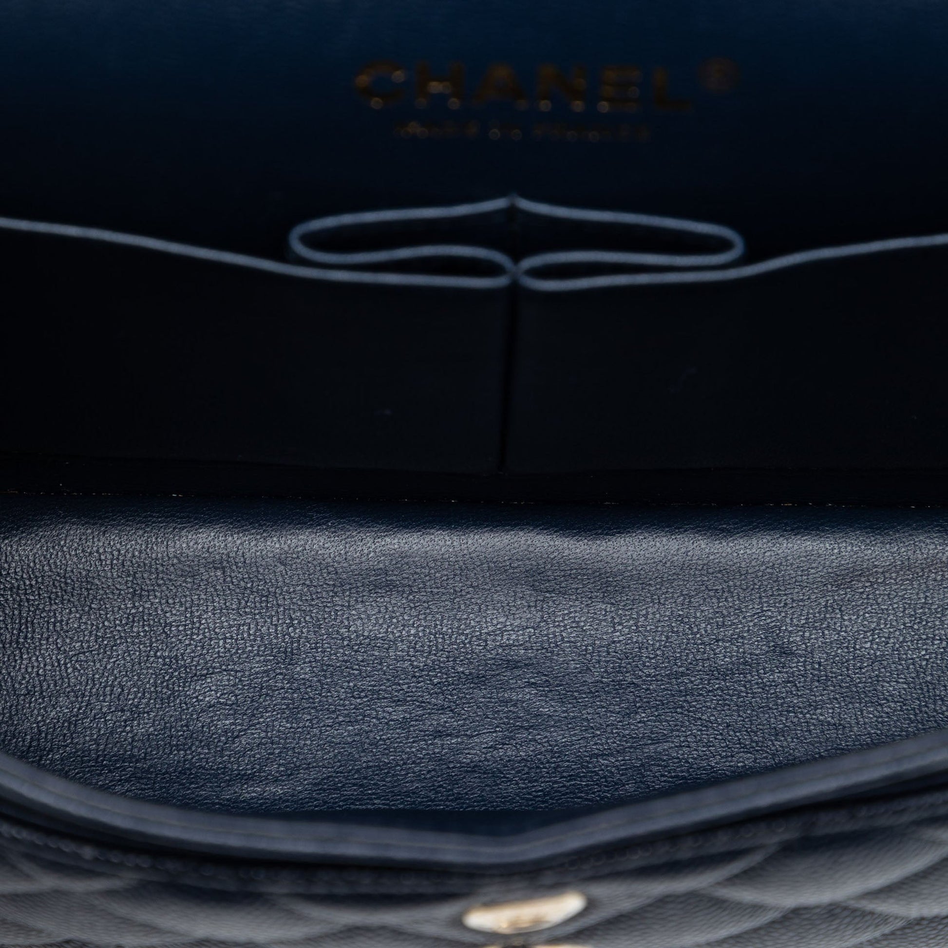 Small Classic Caviar Double Flap