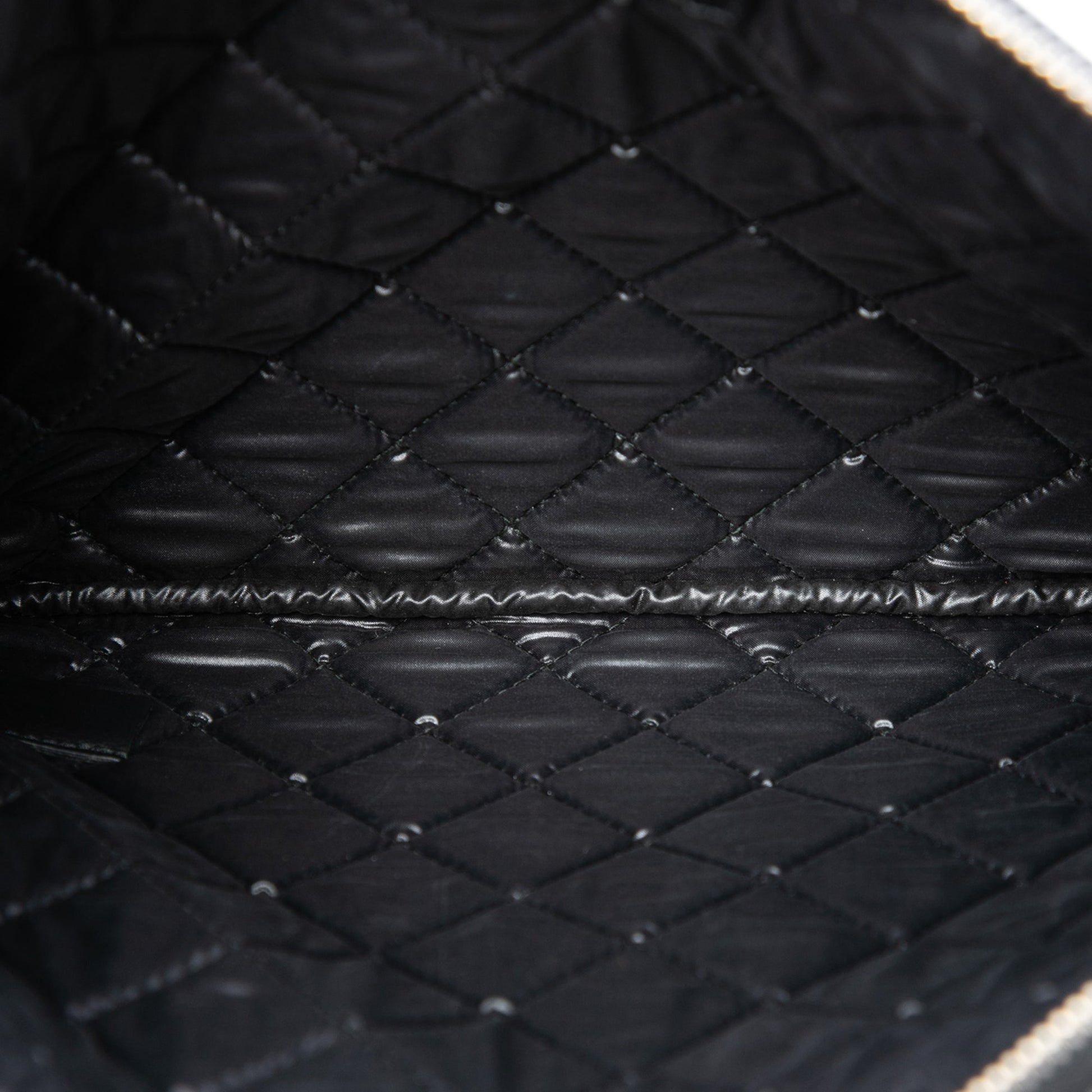 Chanel Medium Quilted Caviar Boy O Case Clutch