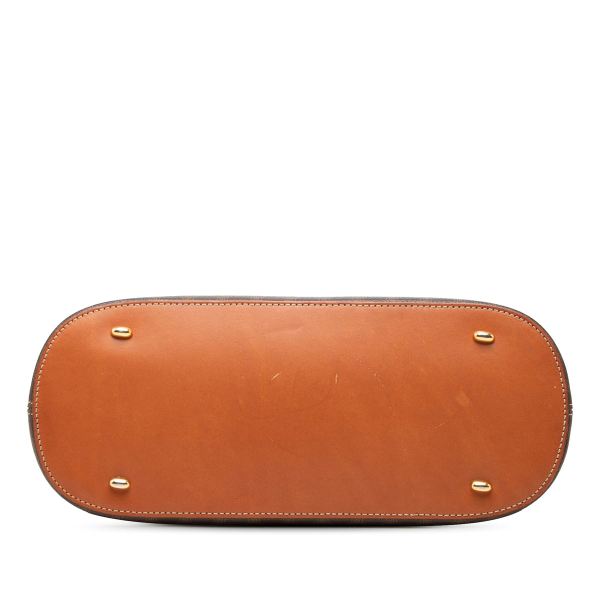 Celine Macadam Coated Canvas Dome Handbag