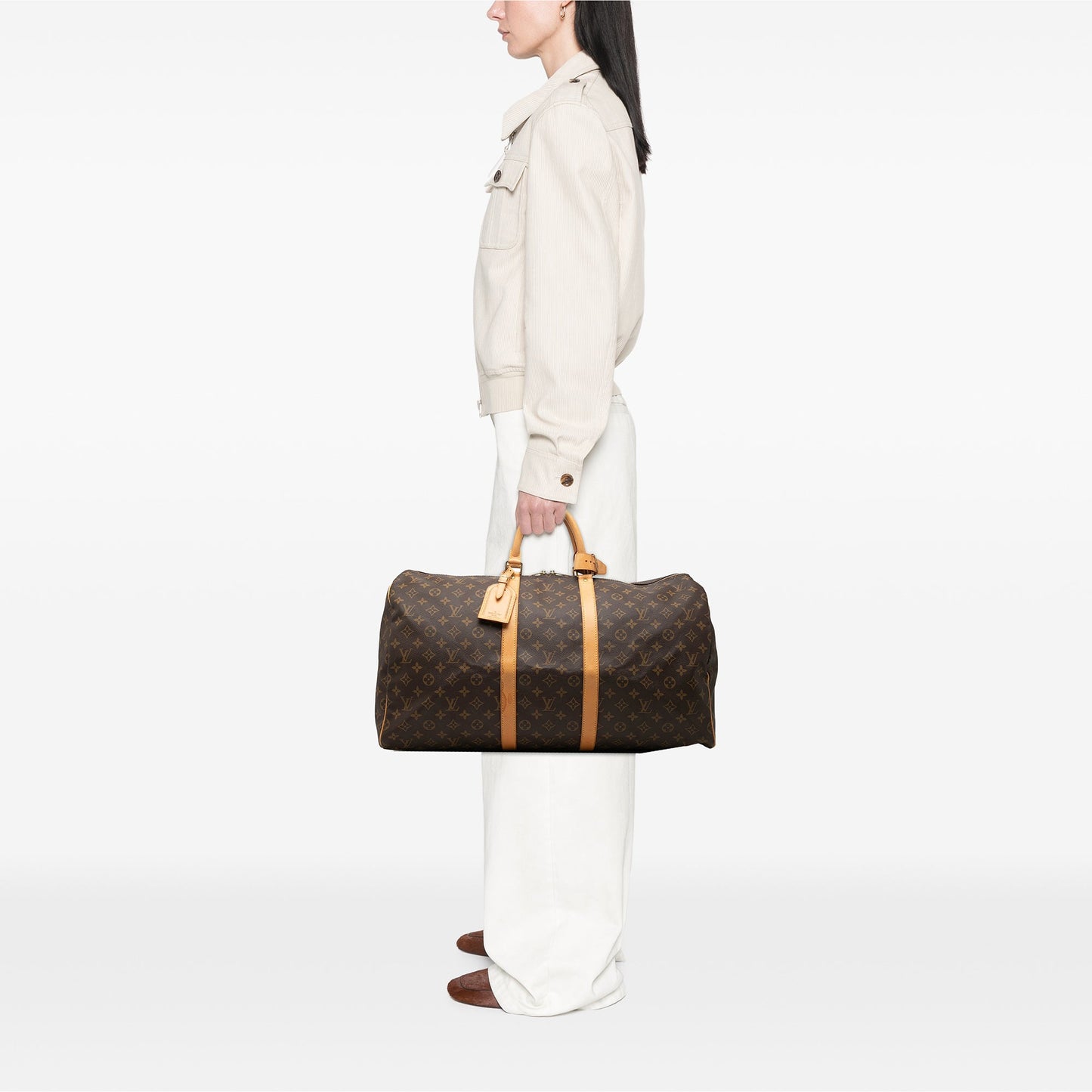 Louis Vuitton Monogram Keepall 55