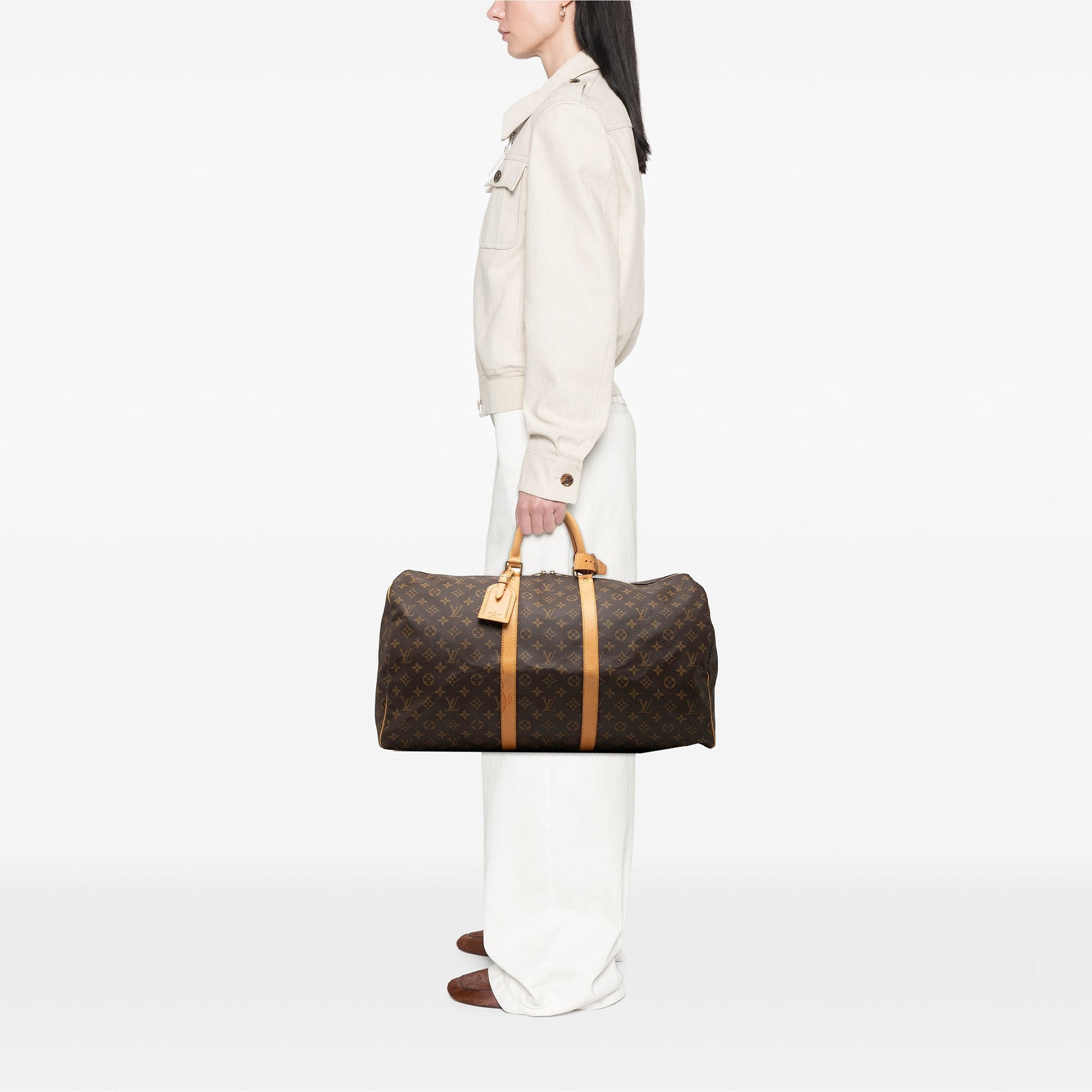 Louis Vuitton Monogram Keepall 55