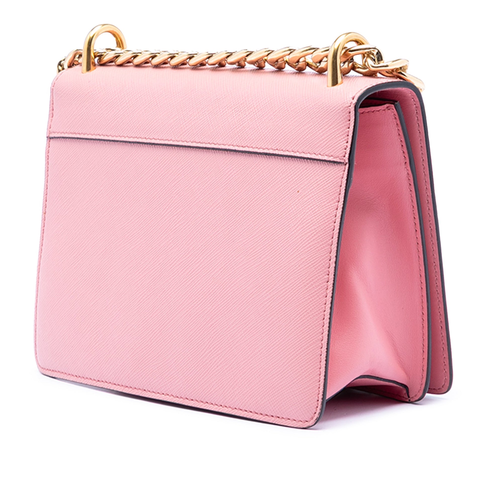Prada Saffiano Lux Chain Crossbody