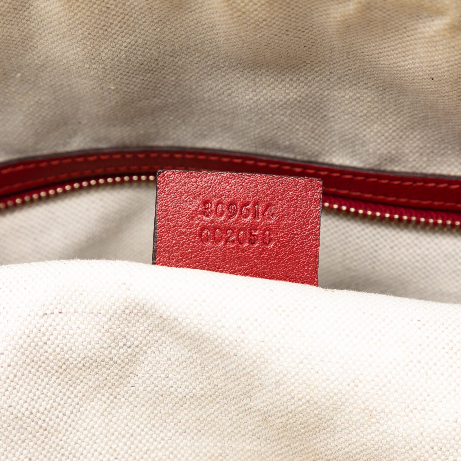 Gucci Large Microguccissima Patent Nice Dome Satchel