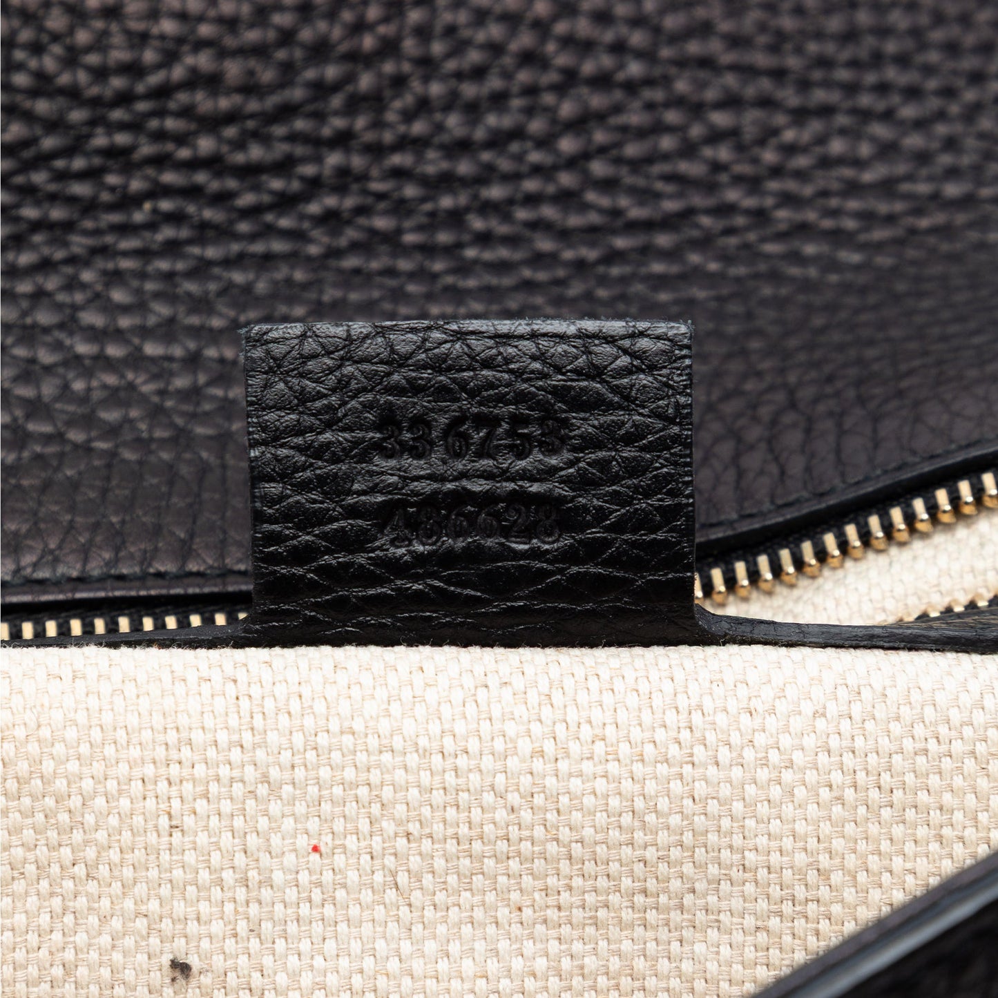Gucci Leather Soho Disco Clutch