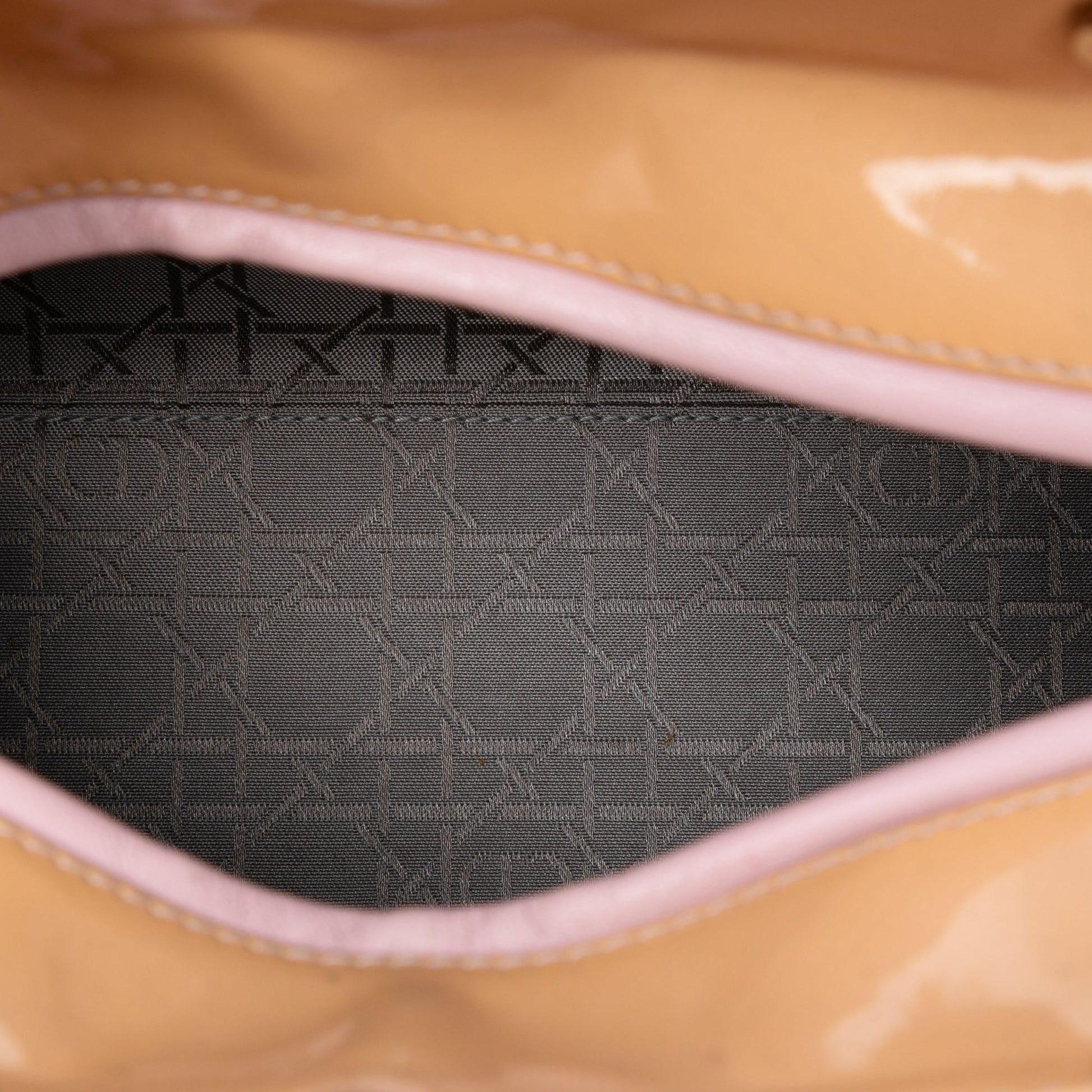 Dior Medium Patent Cannage Lady Dior