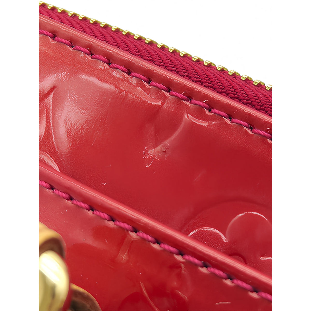 Louis Vuitton Monogram Vernis Rosewood Avenue — Red