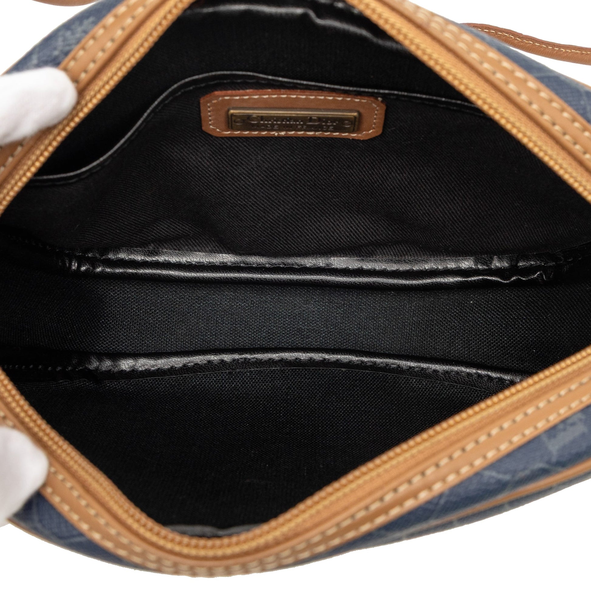 Dior Honeycomb Coated Canvas Crossbody