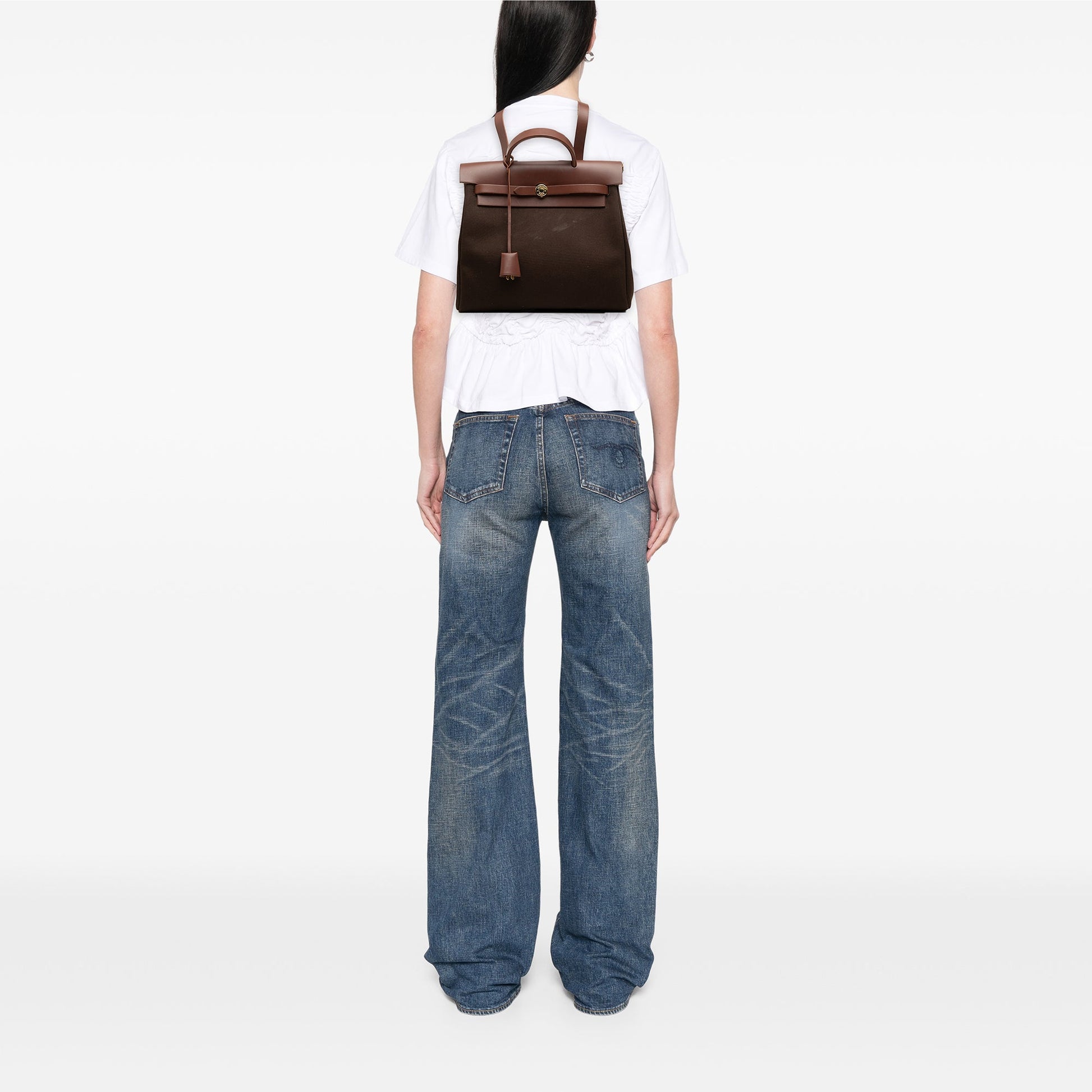 Hermès Toile Herbag Backpack PM